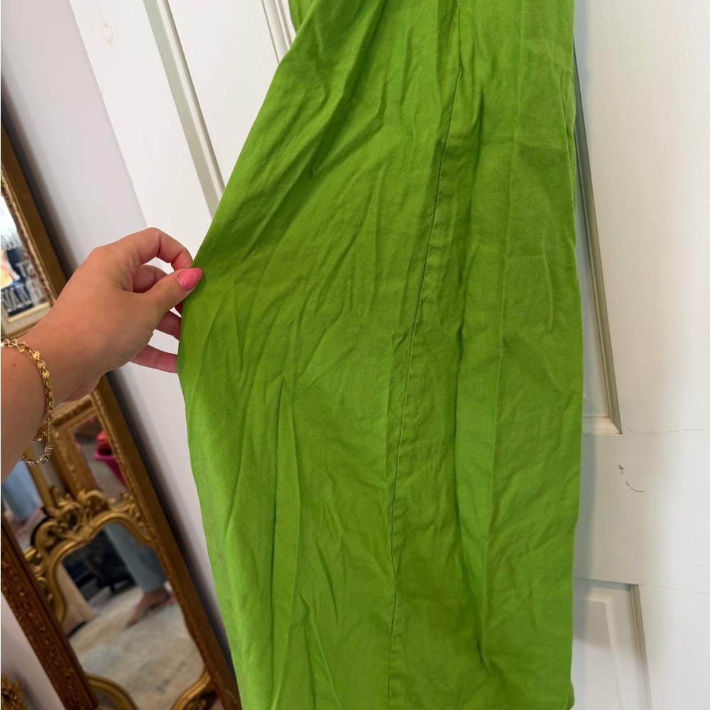 Urban Revivo Lime Green Drawstring Dress - Picture 3 of 7